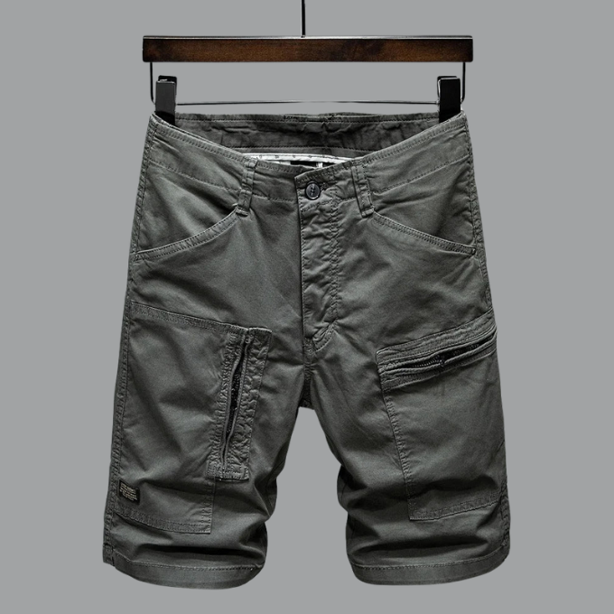 Talia | Stylish Organic Cotton Cargo Shorts With Multiple Pockets