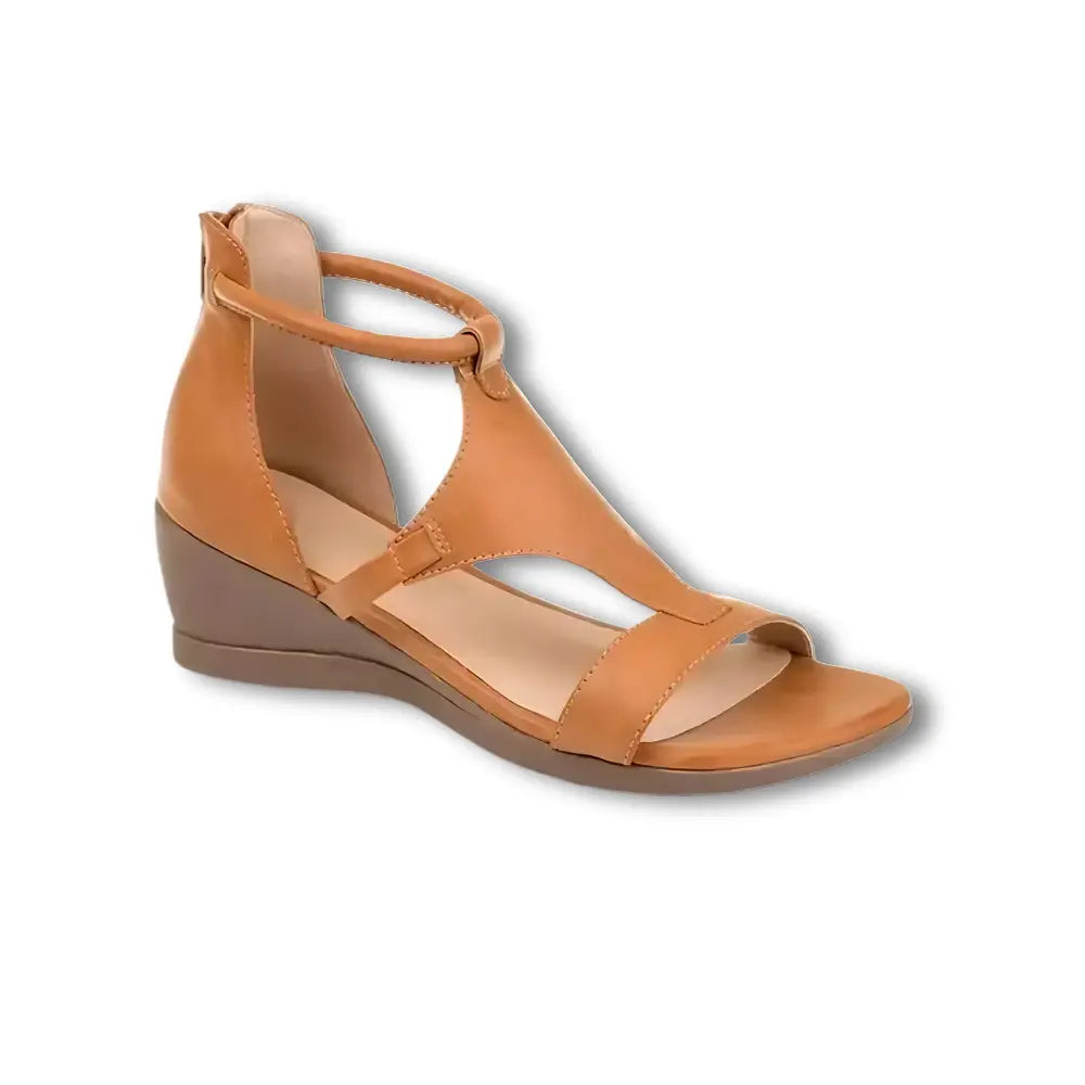 Tessa | Stylish Orthopedic Wedge Sandals With Ankle Strap