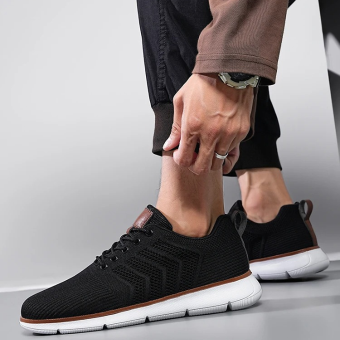 Serena | Stylish Breathable Knit Athletic Sneakers With Lightweight Sole