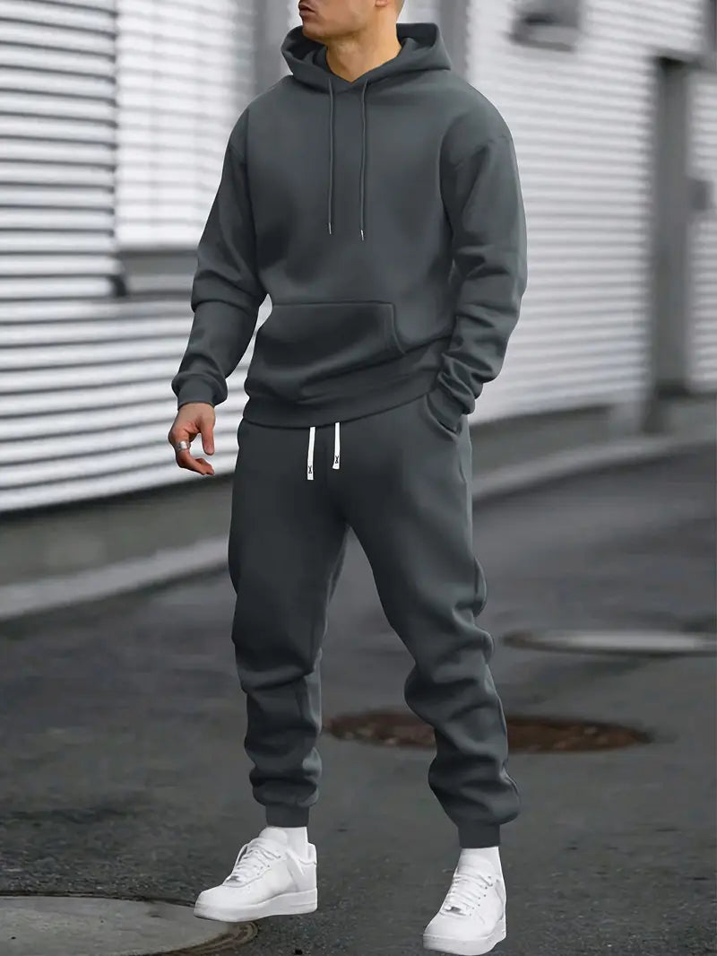 Beckton | Stylish Men's Hooded Tracksuit Set With Joggers