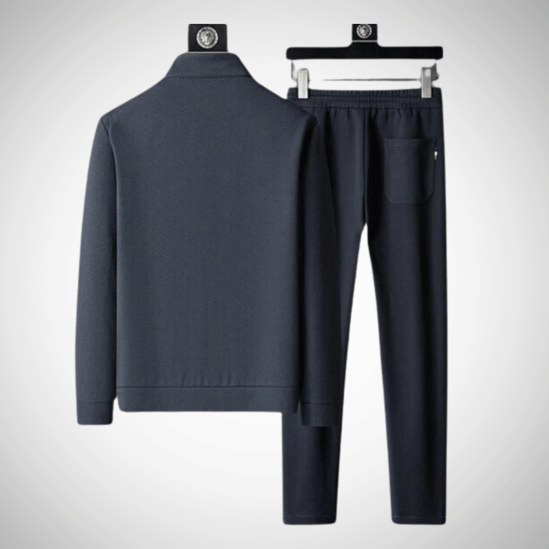 Margot | Stylish Zip Up Tracksuit Set With Elastic Waist