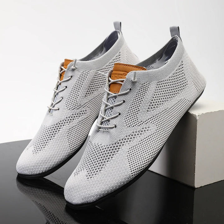 Serena | Stylish Mesh Knit Slip-On Sneakers With Breathable Design