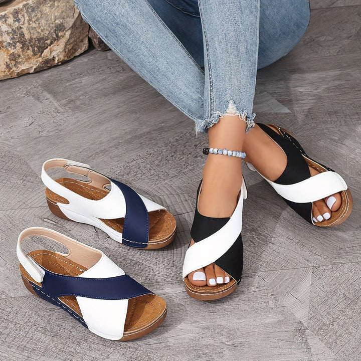 Jasmine | Stylish Orthopedic Wedge Sandals With Arch Support