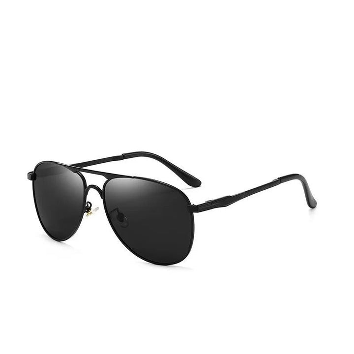 Austin | Classic Aviator Sunglasses With Silver Metal Frame