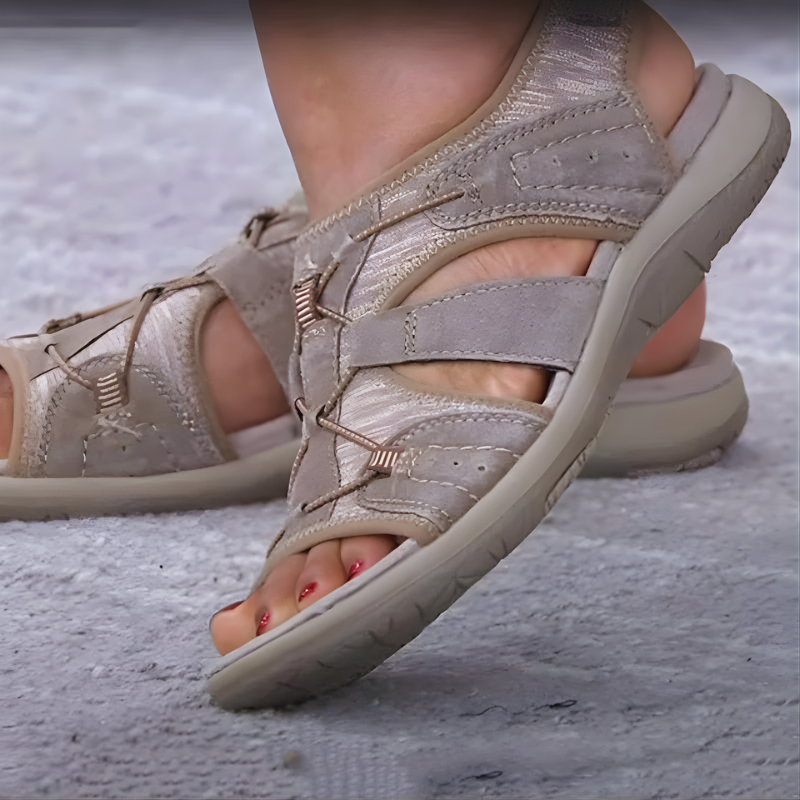 Cordelia | Stylish Orthopaedic Closed Toe Sandals With Arch Support