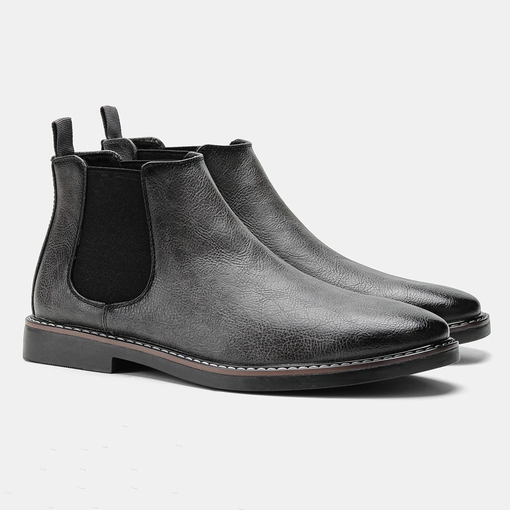 Zoe | Elegant Leather Chelsea Boots For Men