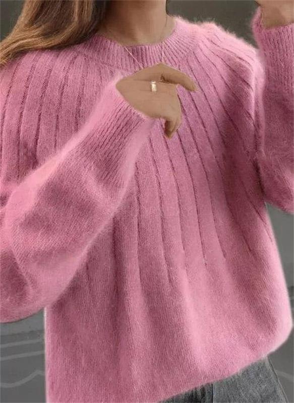 Seraphina | Elegant Oversized Cable Knit Cashmere Sweater