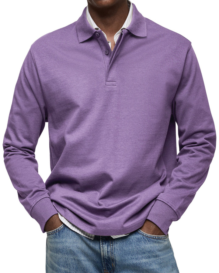 Kristina | Stylish Long Sleeve Polo Shirt With Classic Collar