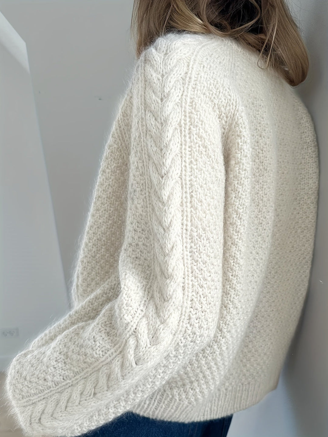 Evelyn | Chic Cable Knit Button Cardigan With Classic Design
