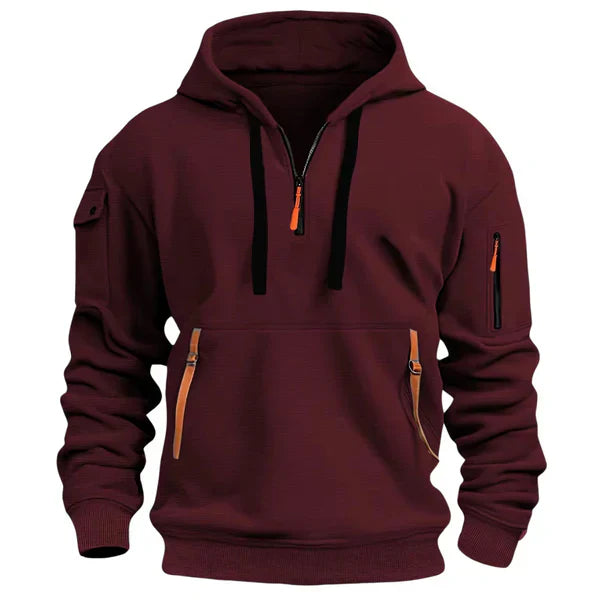 Juliet | Tactical Half-Zip Hoodie With Utility Pockets