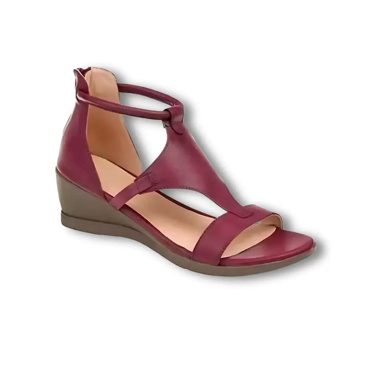 Tessa | Stylish Orthopedic Wedge Sandals With Ankle Strap