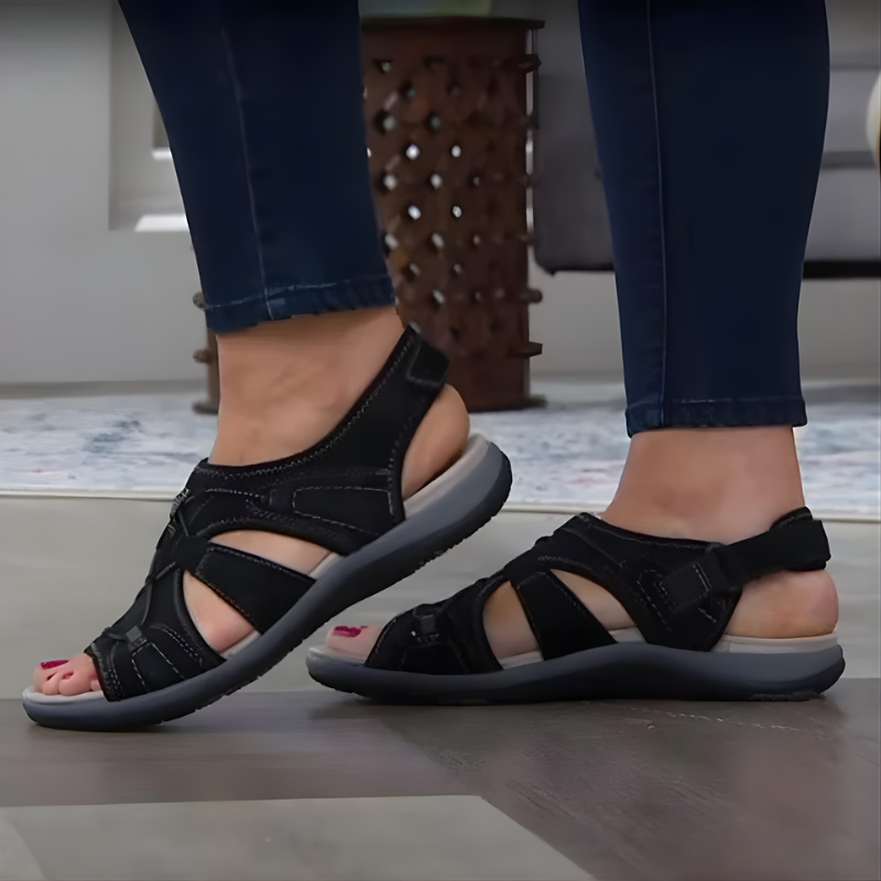 Cordelia | Stylish Orthopaedic Closed Toe Sandals With Arch Support