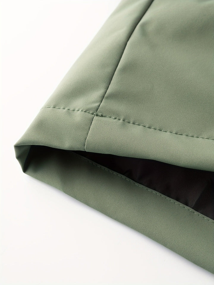 Zoe | Stylish Color Block Waterproof Hooded Jacket