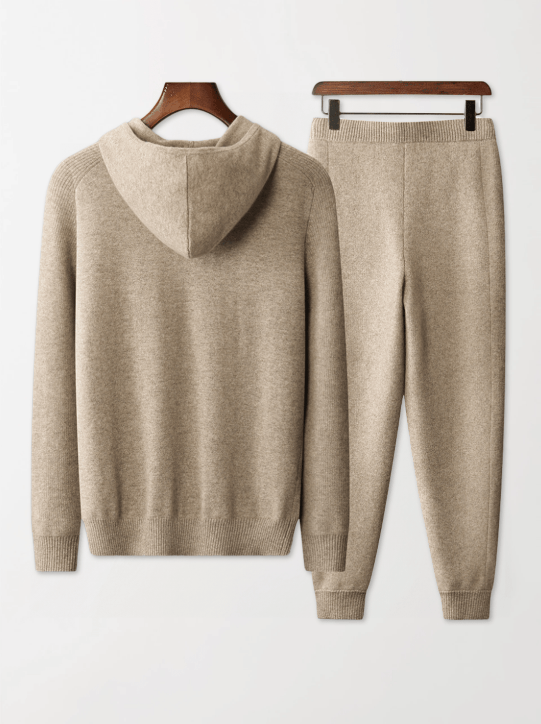Grace | Elegant Premium Cashmere Tracksuit Set - Hoodie & Joggers