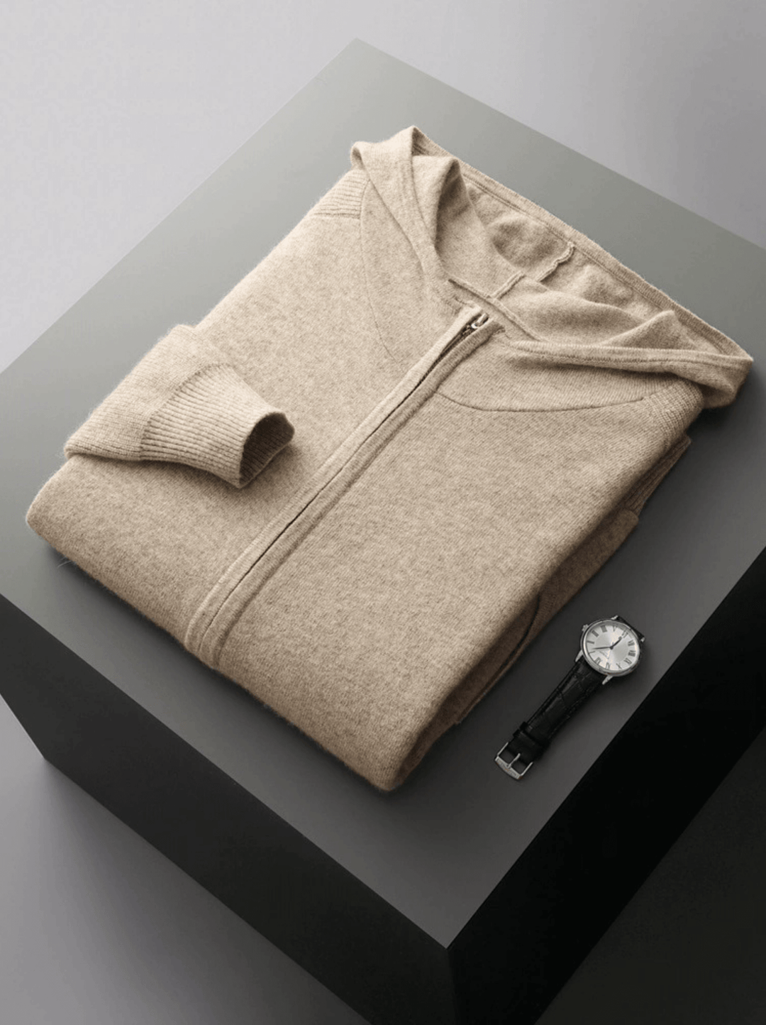 Grace | Elegant Premium Cashmere Tracksuit Set - Hoodie & Joggers