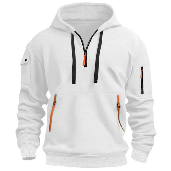 Juliet | Tactical Half-Zip Hoodie With Utility Pockets