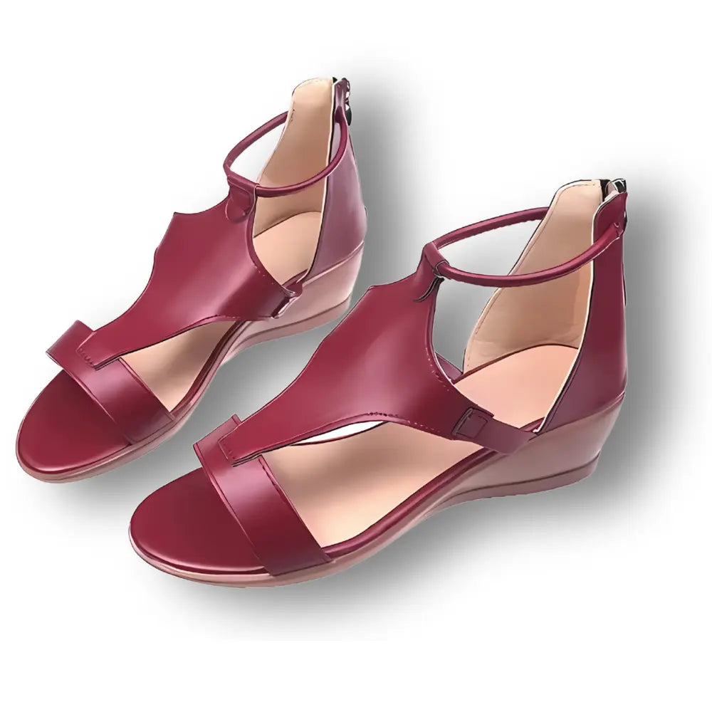 Tessa | Stylish Orthopedic Wedge Sandals With Ankle Strap