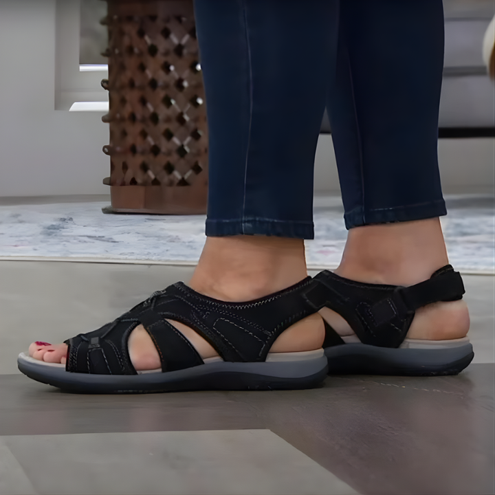 Cordelia | Stylish Orthopaedic Closed Toe Sandals With Arch Support
