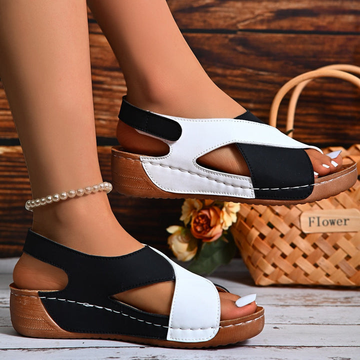 Jasmine | Stylish Orthopedic Wedge Sandals With Arch Support