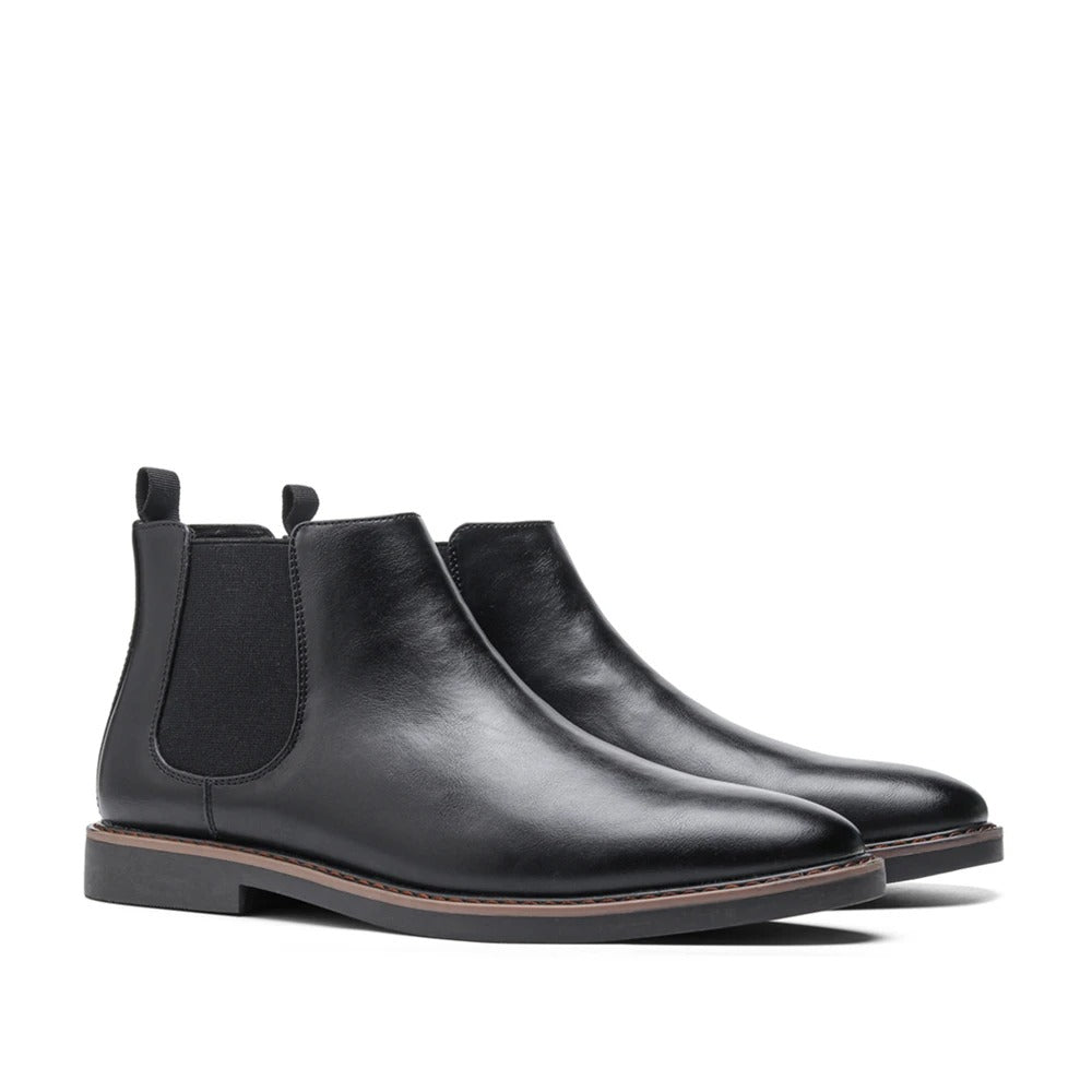 Zoe | Elegant Leather Chelsea Boots For Men