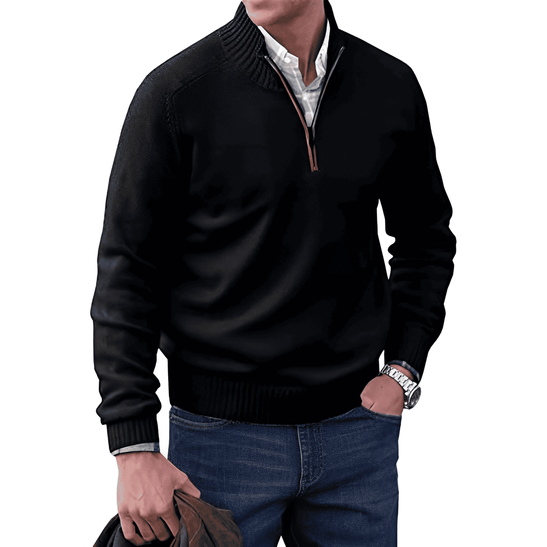Andrew | Men's Zip-Up Sweater for Casual Wear