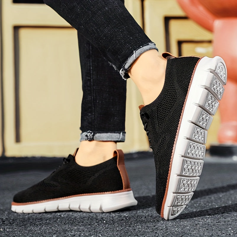 Elara | Stylish Knit Urban Comfort Sneakers For Men