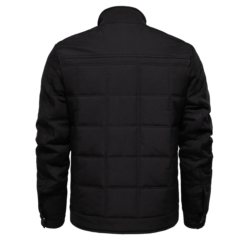 Marcus | Stylish Men's Quilted Stand Collar Winter Jacket