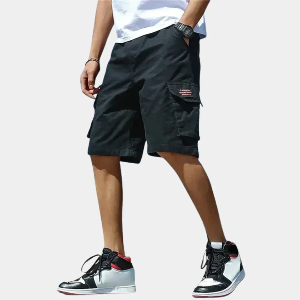Tillie | Stylish Cotton Cargo Shorts With Multi-Pocket Design