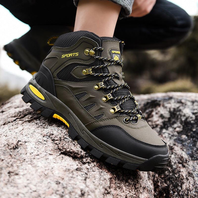Magnus | Tactical Mid-Height Waterproof Work Boots Men - Rugged Safety Footwear
