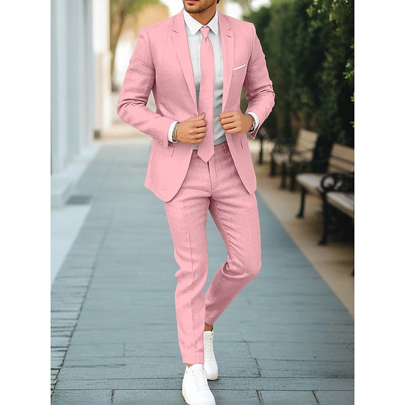 Westfield | Elegant Men's Three-Piece Slim Fit Business Suit