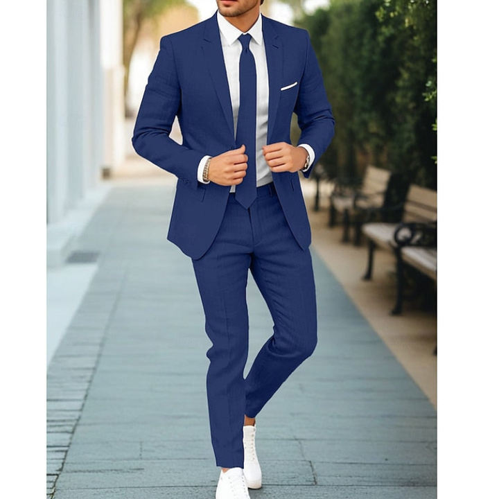 Westfield | Elegant Men's Three-Piece Slim Fit Business Suit
