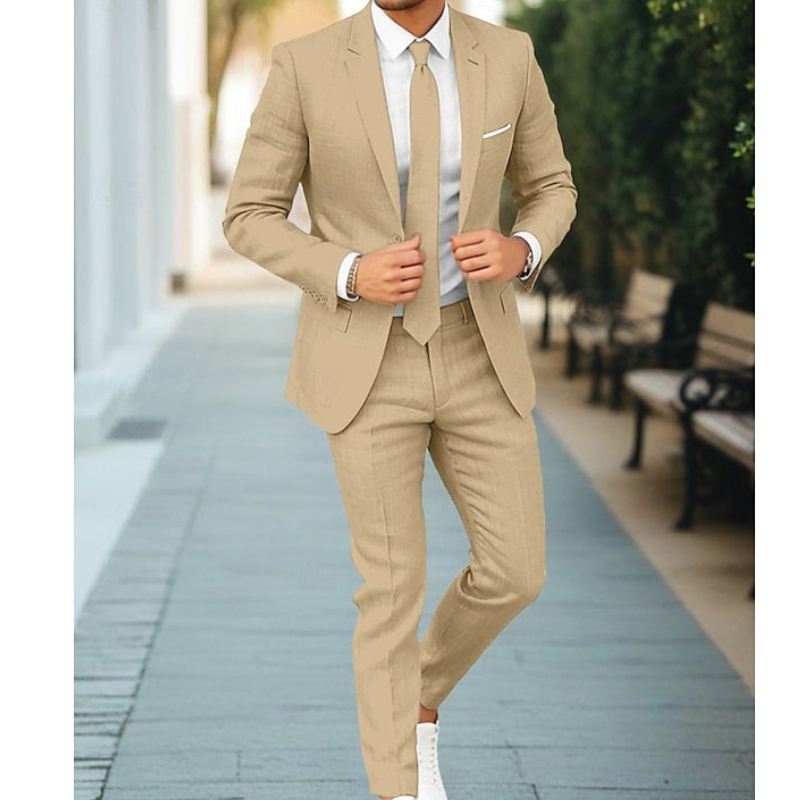 Westfield | Elegant Men's Three-Piece Slim Fit Business Suit