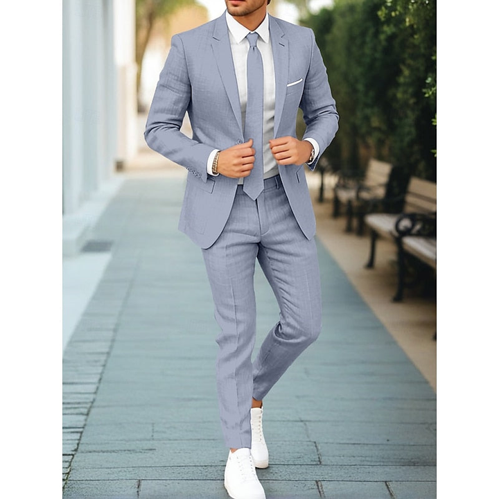 Westfield | Elegant Men's Three-Piece Slim Fit Business Suit