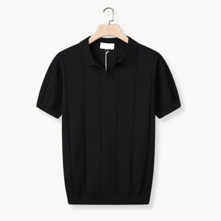 Portofino | Stylish Knit Polo Shirt Men - Short Sleeve Cotton