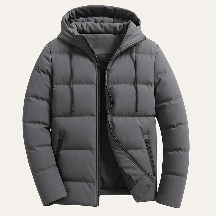 Serena | Stylish Men's Hooded Waterproof Puffer Winter Jacket