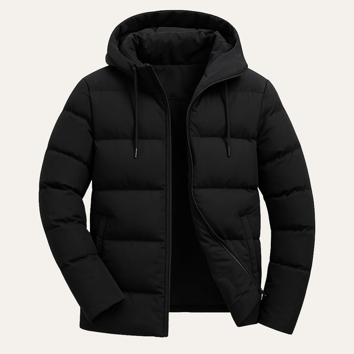 Serena | Stylish Men's Hooded Waterproof Puffer Winter Jacket