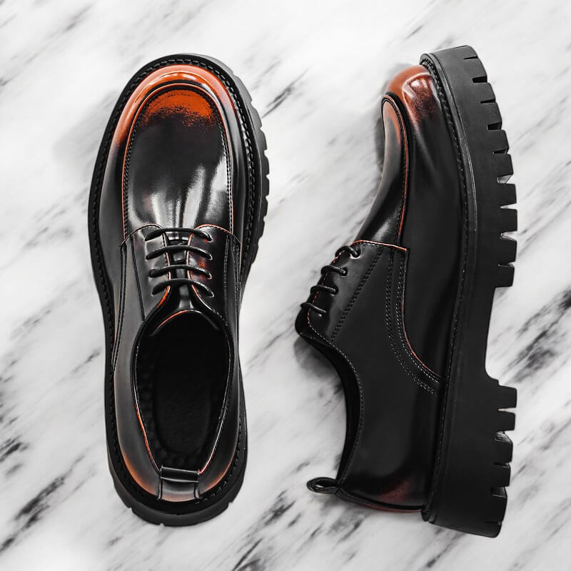 Zara | Stylish Platform Oxford Dress Shoes With Chunky Sole