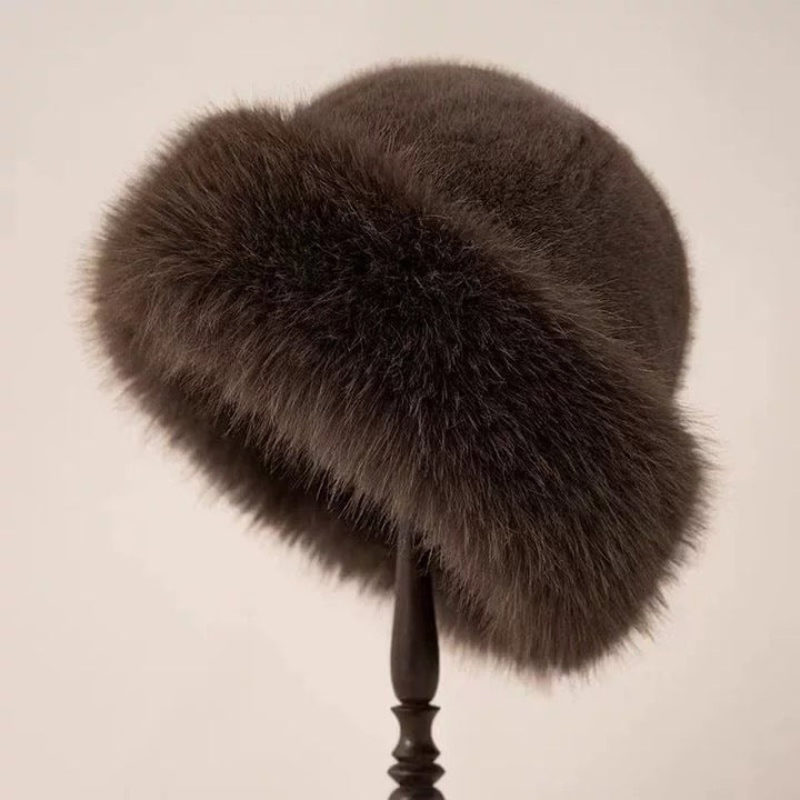 Elyse | Chic Vintage Faux Fur Bucket Hat