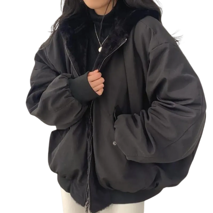 Piper | Stylish Oversized Hooded Puffer Winter Jacket For Women