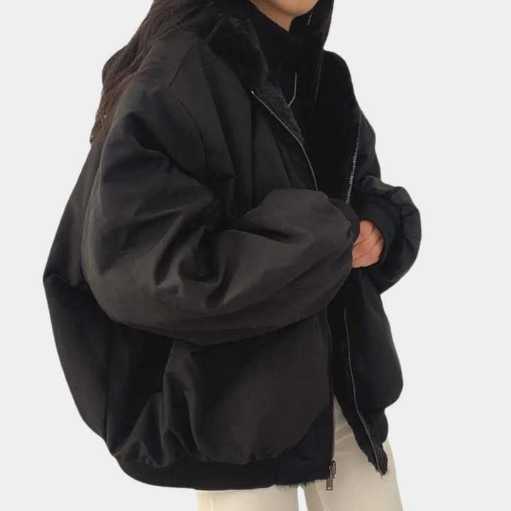 Piper | Stylish Oversized Hooded Puffer Winter Jacket For Women