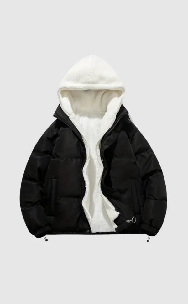 Millie | Stylish Hooded Fleece-Lined Winter Puffer Jacket
