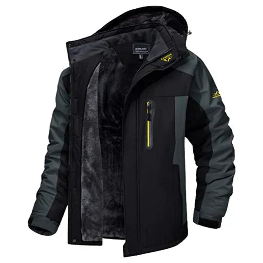 Alexander | Fleece Lined Waterproof Outdoor Winter Jacket Men