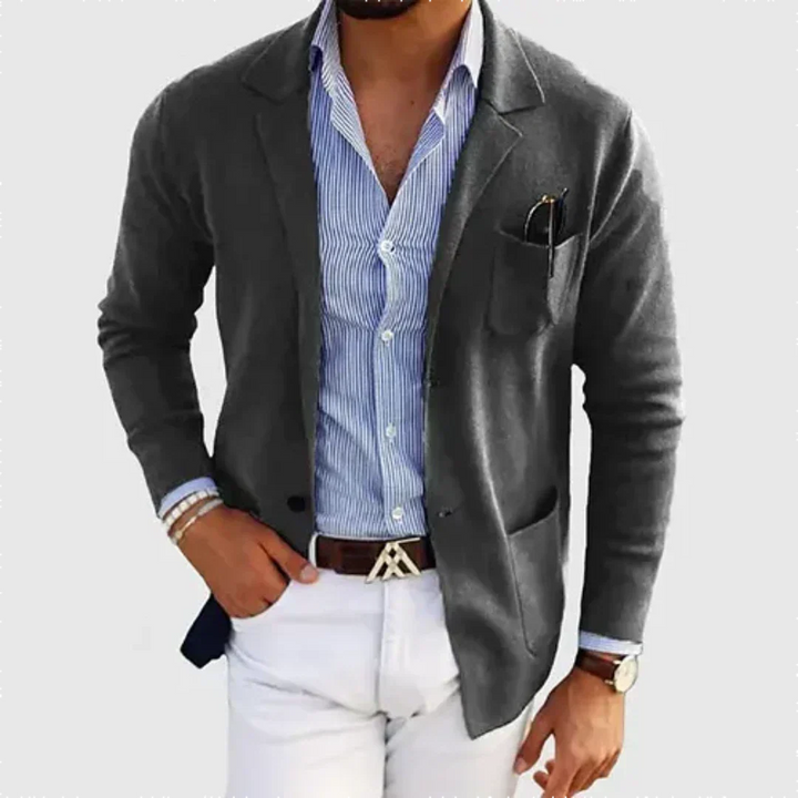 Camille | Relaxed Fit Cotton Blazer For Smart Casual Style