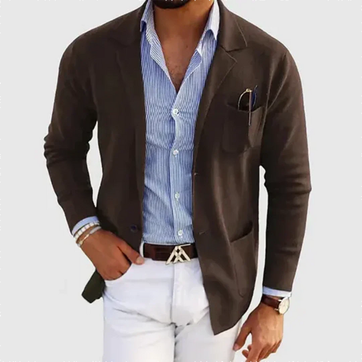 Camille | Relaxed Fit Cotton Blazer For Smart Casual Style