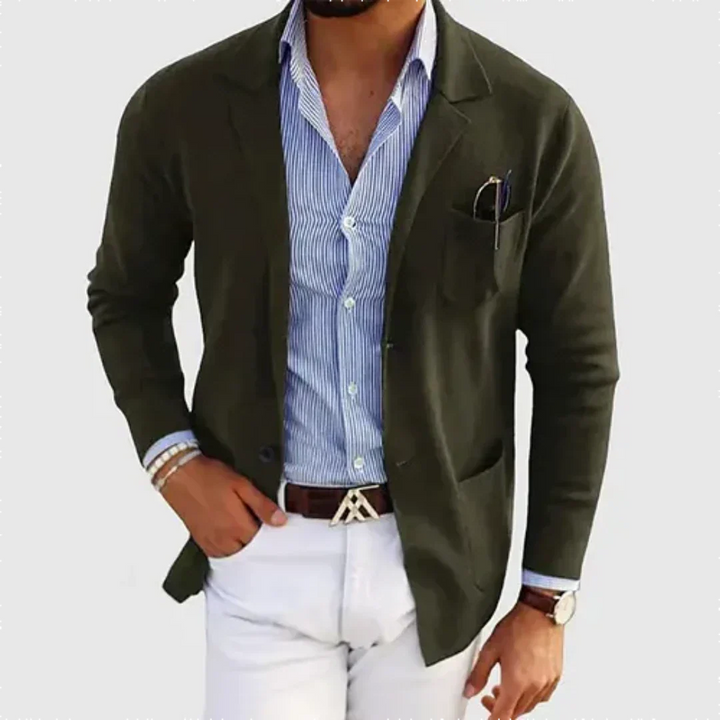 Camille | Relaxed Fit Cotton Blazer For Smart Casual Style