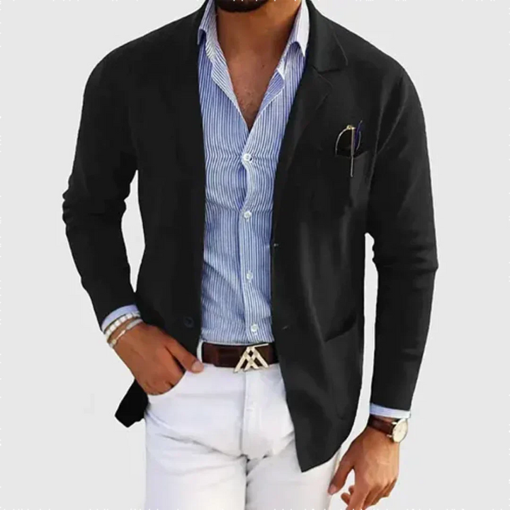Camille | Relaxed Fit Cotton Blazer For Smart Casual Style
