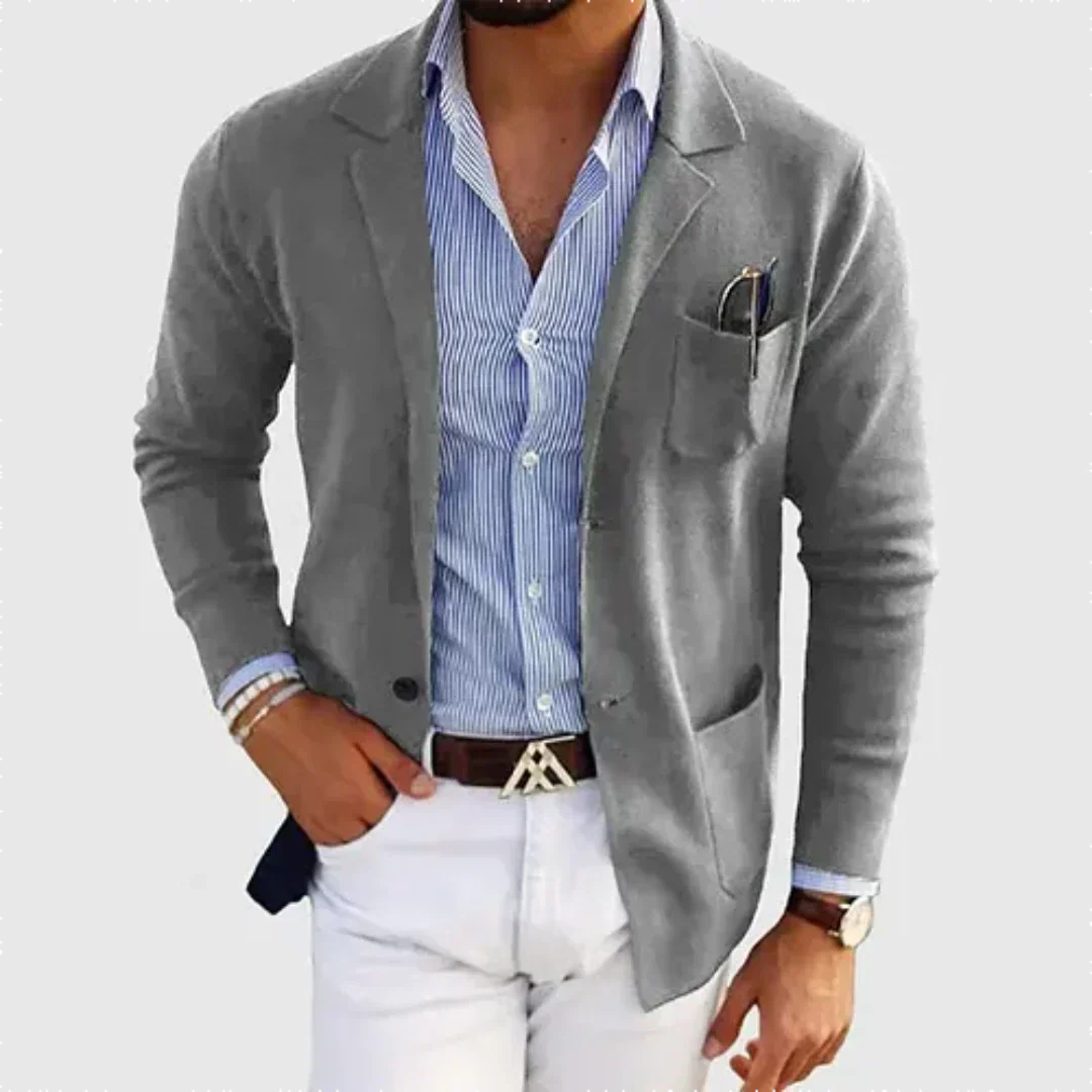 Camille | Relaxed Fit Cotton Blazer For Smart Casual Style