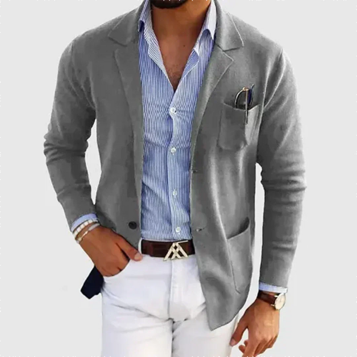 Camille | Relaxed Fit Cotton Blazer For Smart Casual Style