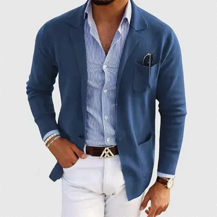 Camille | Relaxed Fit Cotton Blazer For Smart Casual Style