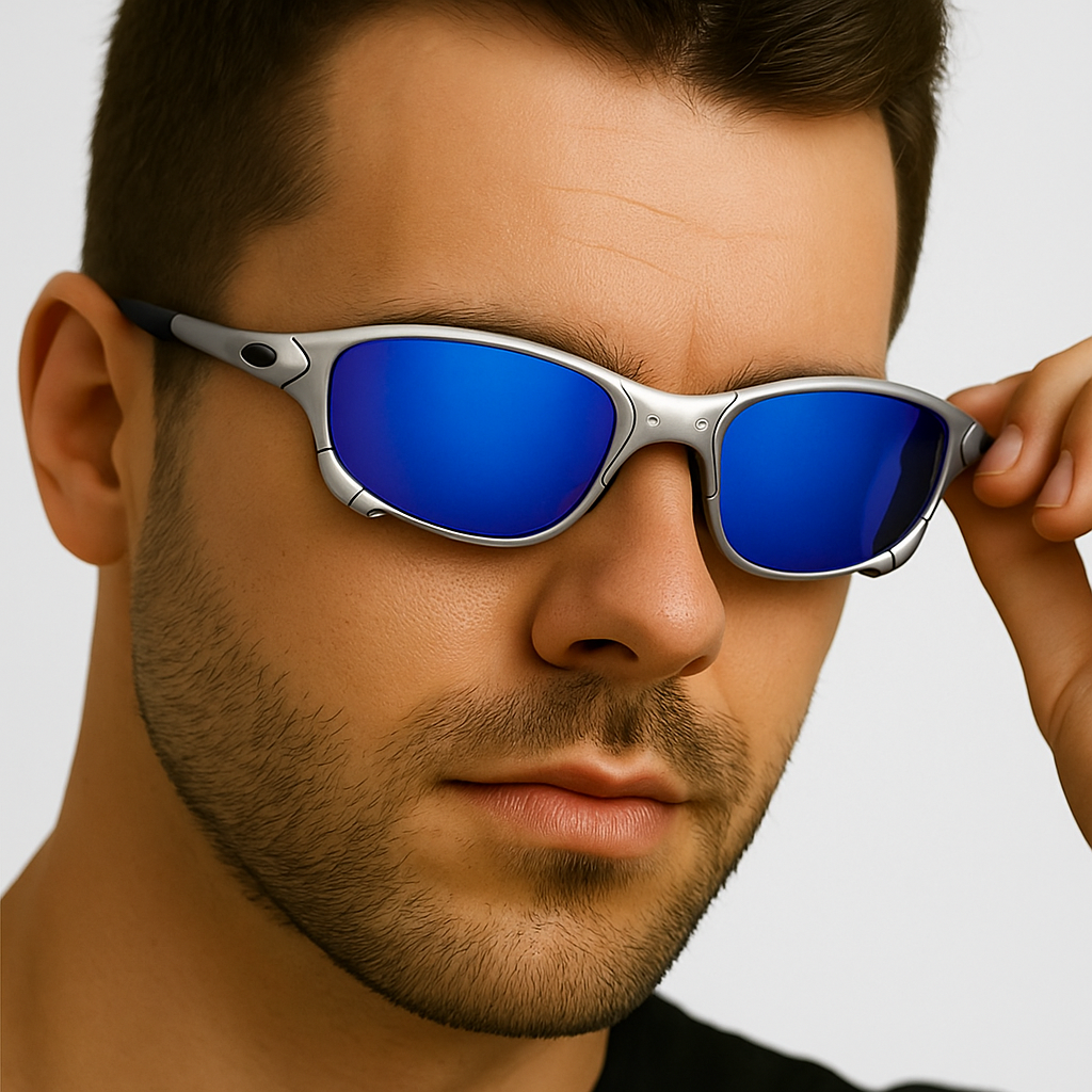 Jericho | Sleek Polarized Sport Sunglasses With Red Mirror Lens
